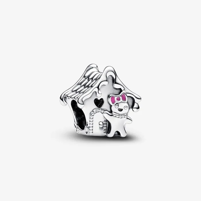 1 Bracelet2 Charms 99 Women Pandora Gingerbread House Charm