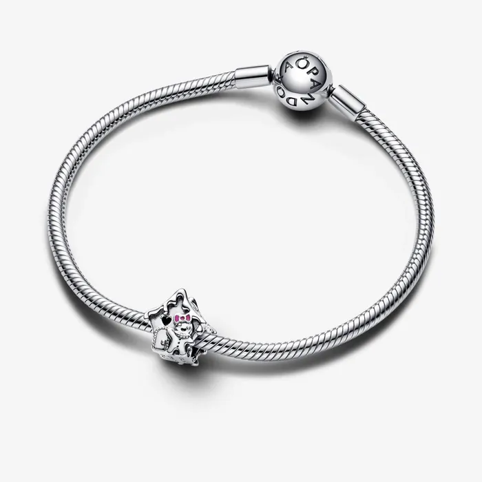 1 Bracelet2 Charms 99 Women Pandora Gingerbread House Charm