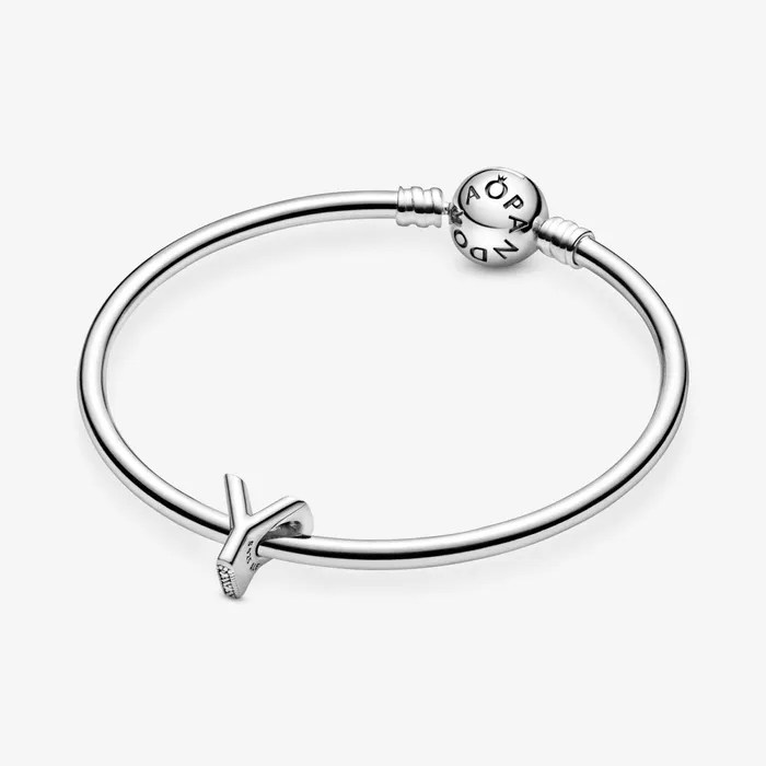1 Bracelet2 Charms 99 Women Pandora Letter Y Alphabet Charm