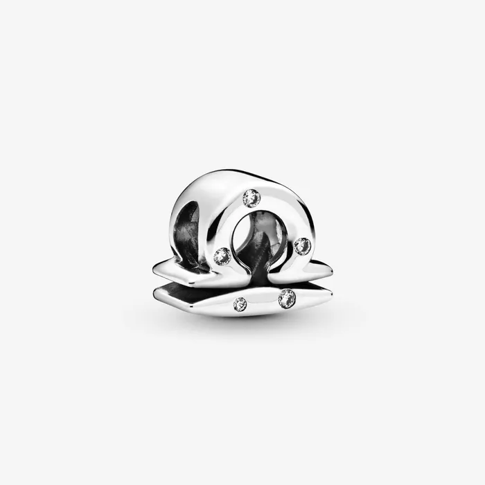 1 Bracelet2 Charms 99 Women Pandora Sparkling Libra Zodiac Charm