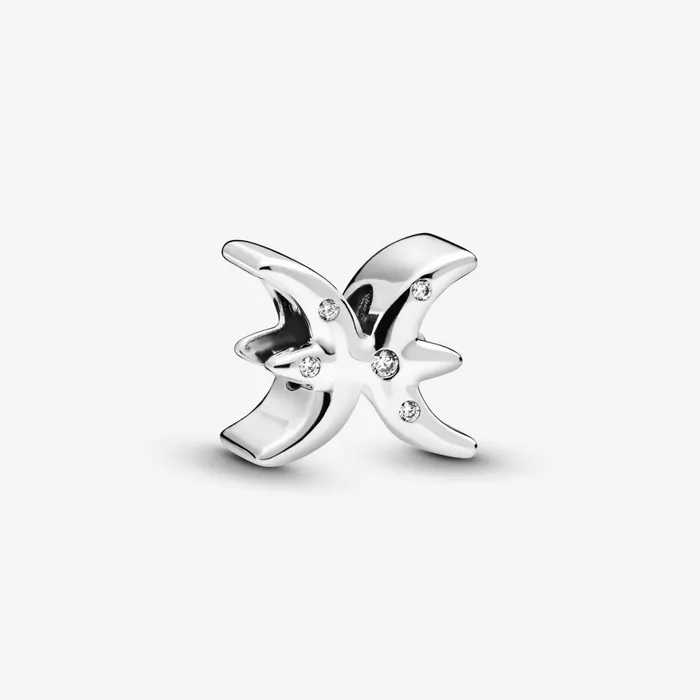 1 Bracelet2 Charms 99 Women Pandora Sparkling Pisces Zodiac Charm