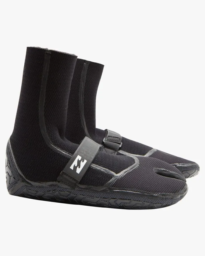 3mm Furnace Comp Split Toe Wetsuit Boots Black Men Billabong Surf Accessories