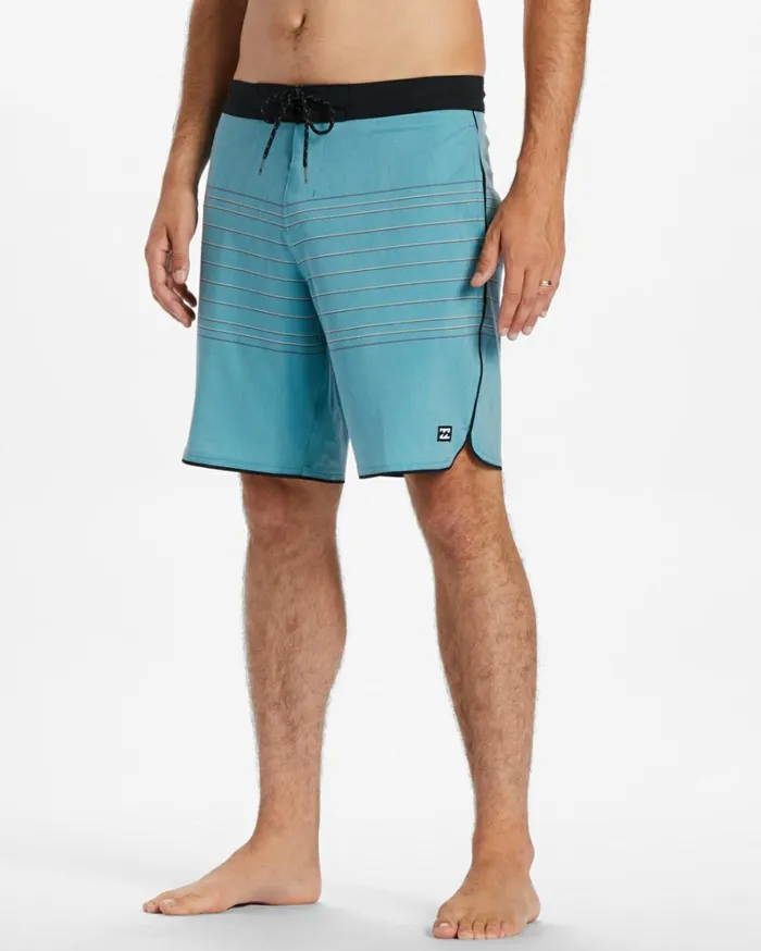 73 Lo Tide 17034 Boardshorts Teal Men Billabong Side Pockets