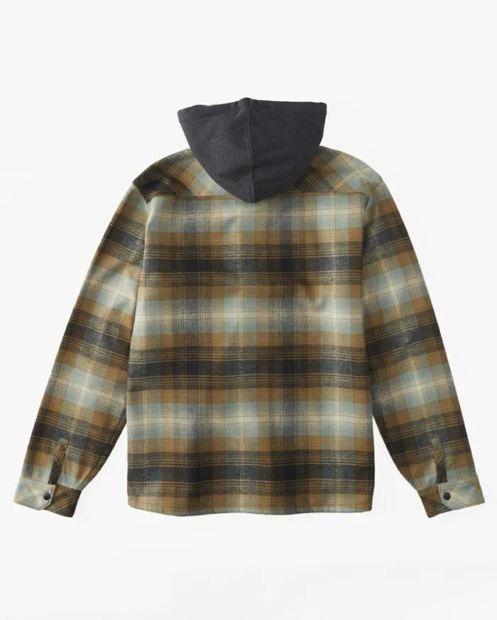 ADiv Furnace Bonded Flannel Shirt Dark Forest Men Billabong Shirts