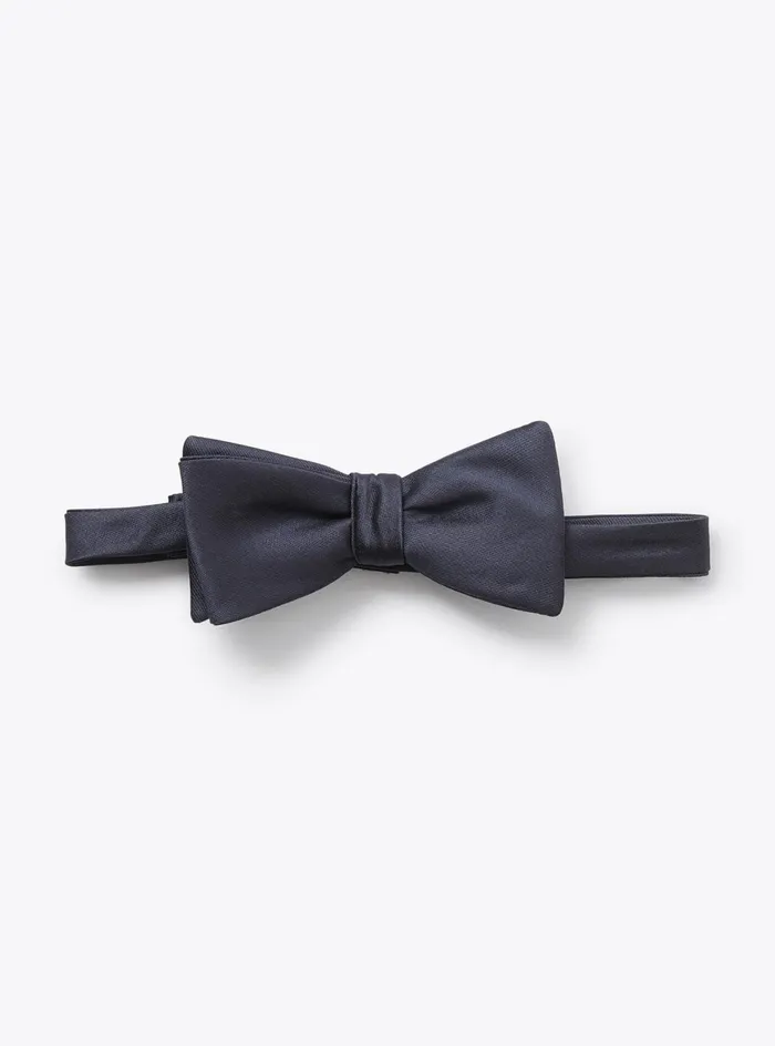 Accessories Boy 216 Il Gufo Bow Tie In Blue Mikado