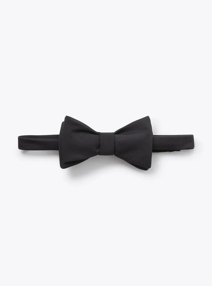 Accessories Boy 216 Il Gufo Bow Tie In Blue Tasmanian Wool
