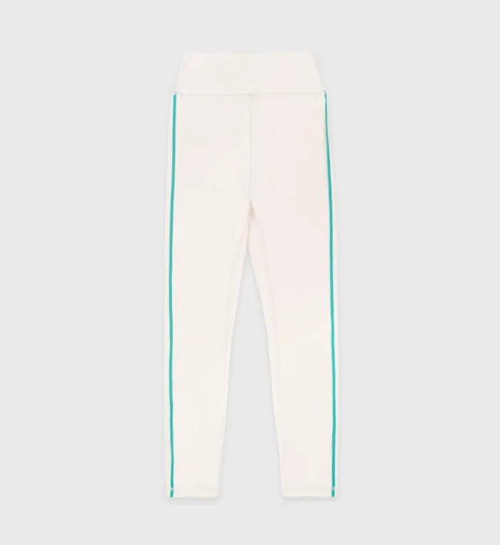 Activewear Women Sporty and Rich SR Runner Legging 8211 CreamSpring Green