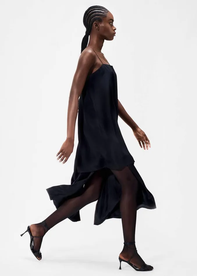 Adam Lippes Nina Dress Black Womens Dresses