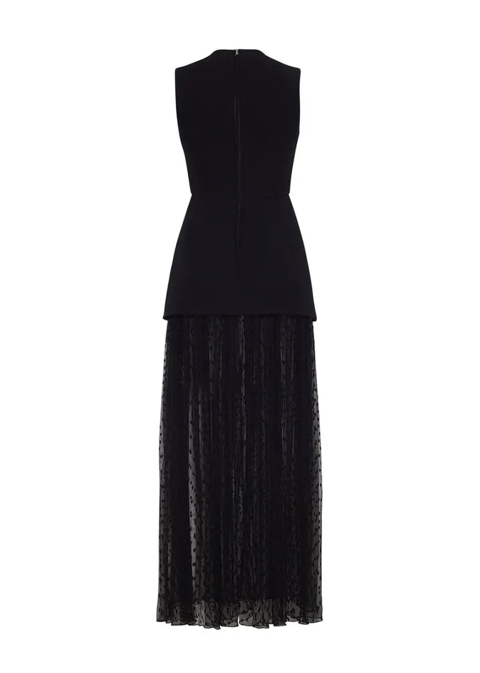 Adam Lippes Odette Dress Black Womens Dresses