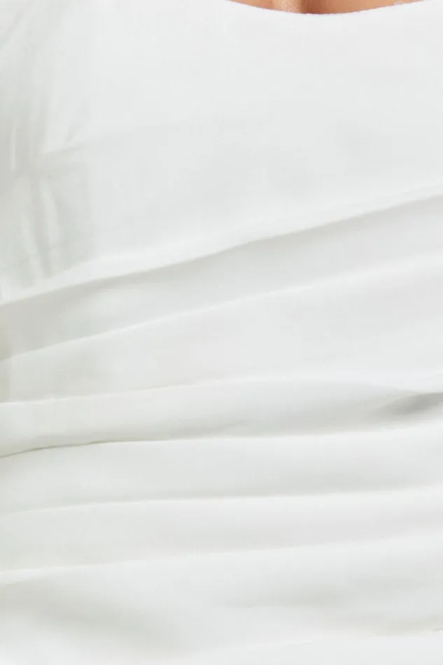 Akara Mini Dress 8211 Strapless Wrap Dress In White Women Showpo Dresses