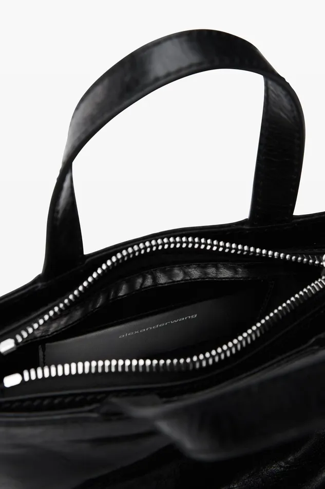 Alexander Wang Bags Punch Mini Tote Bag In Crackle Patent Leather 8211 Women