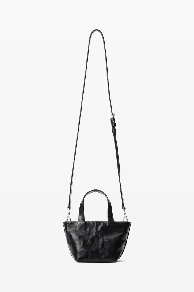 Alexander Wang Bags Punch Mini Tote Bag In Crackle Patent Leather 8211 Women