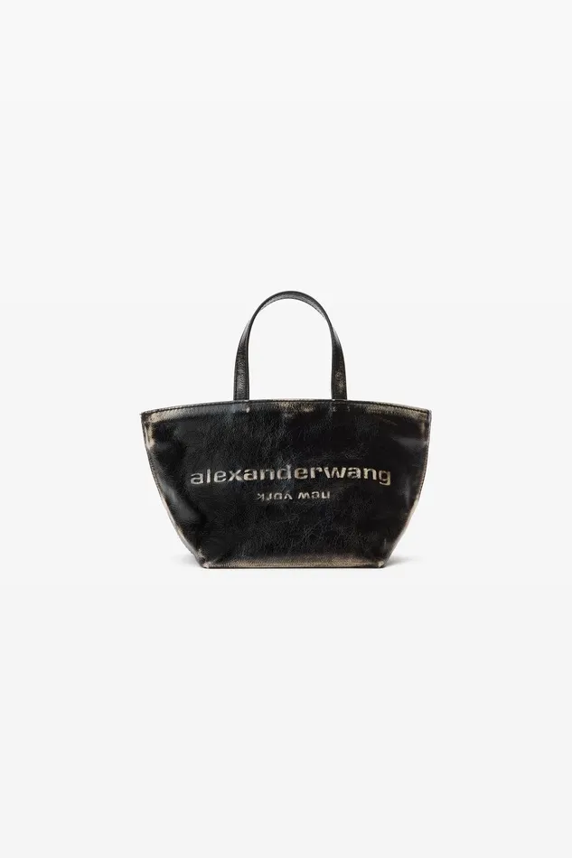 Alexander Wang Bags Punch Small Tote Bag In BrushedEffect Leather 8211 Women