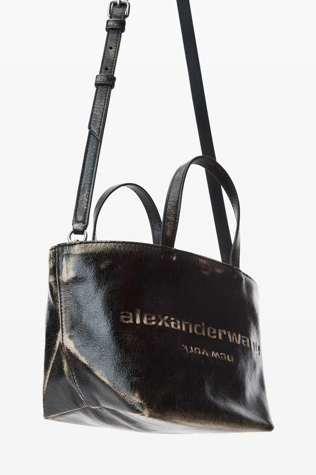 Alexander Wang Bags Punch Small Tote Bag In BrushedEffect Leather 8211 Women