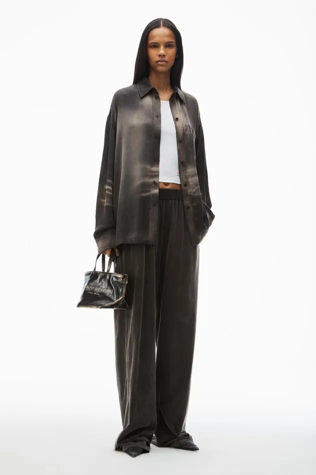 Alexander Wang Bags Punch Small Tote Bag In BrushedEffect Leather 8211 Women