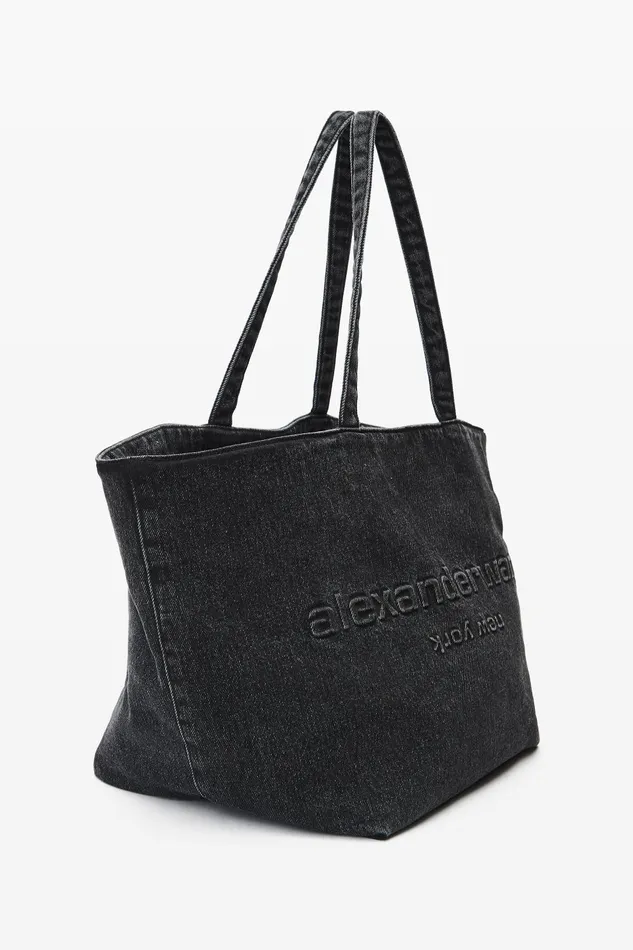Alexander Wang Bags Punch Tote In Cotton Denim 8211 Women