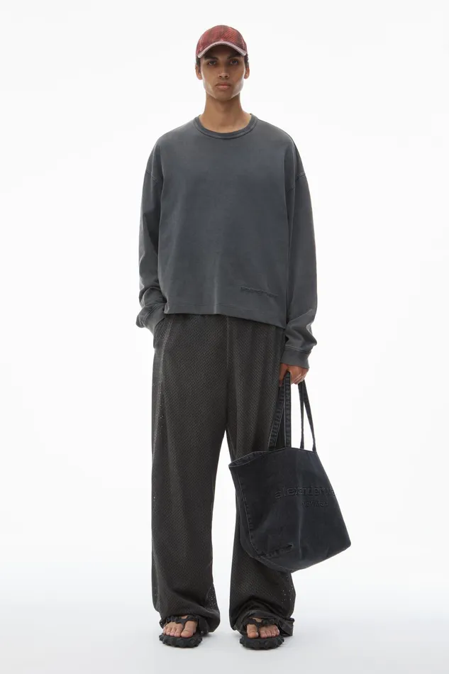 Alexander Wang Bags Punch Tote In Cotton Denim 8211 Women