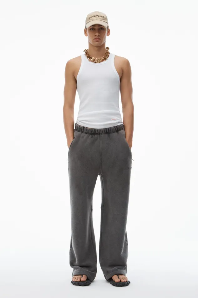 Alexander Wang Bottoms Men039s Oversize Sweatpant In Cotton Terry 8211 Men