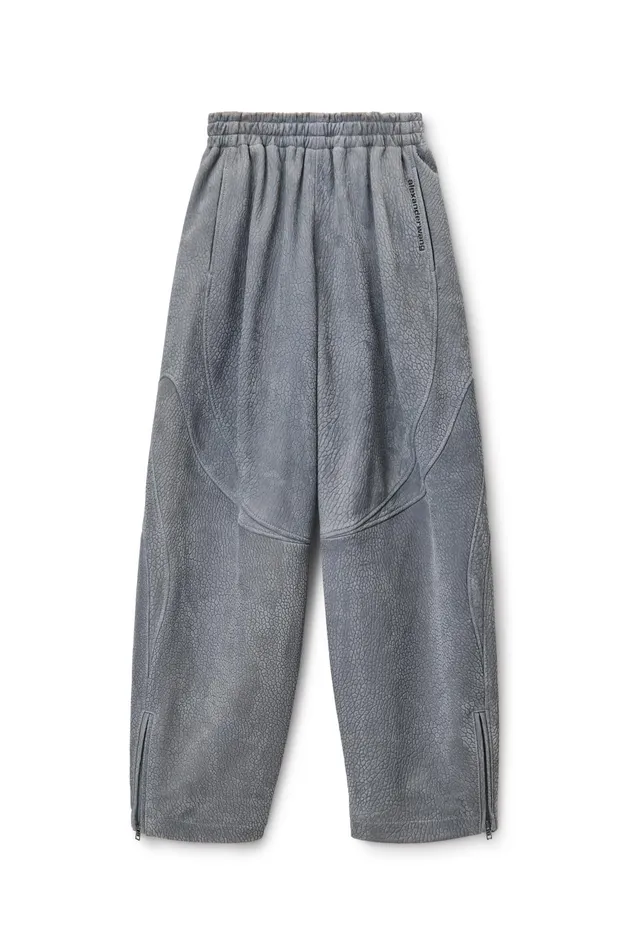 Alexander Wang Bottoms Track Pant In Primal Lambskin Leather 8211 Men