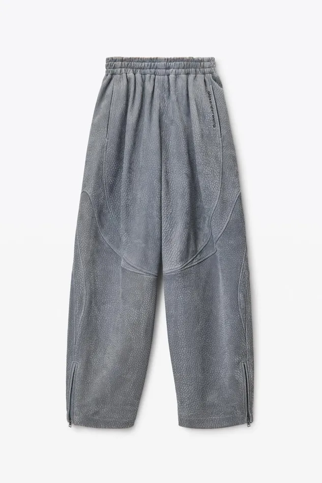 Alexander Wang Bottoms Track Pant In Primal Lambskin Leather 8211 Men