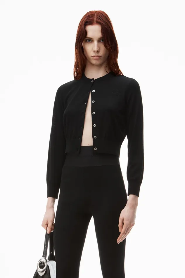 Alexander Wang Pants Logo Elastic Waistband Bootcut Pant 8211 Women