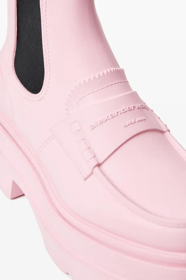 Alexander Wang Shoes Carter 75mm Ankle Platform Boot In Rubber 8211 Women
