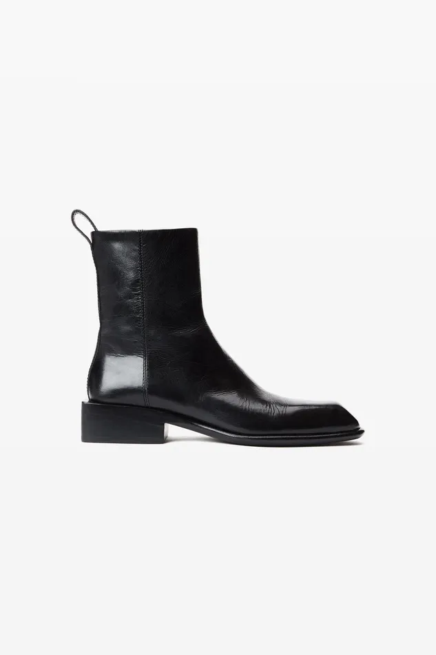 Alexander Wang Shoes Throttle Ankle Boot In Calf Leather 8211 Women