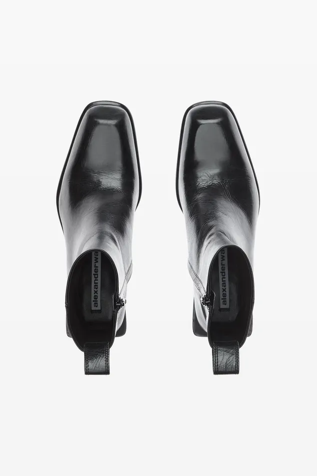 Alexander Wang Shoes Throttle Ankle Boot In Calf Leather 8211 Women