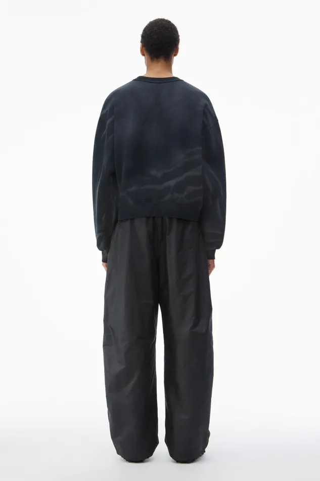 Alexander Wang Sweatshirts Oversize Unisex Sweatshirt 8211 MenWomen