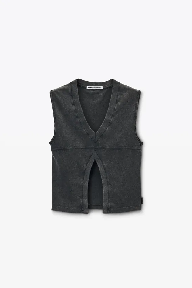Alexander Wang Tops and Shirts Double VNeck Tank Top 8211 Women