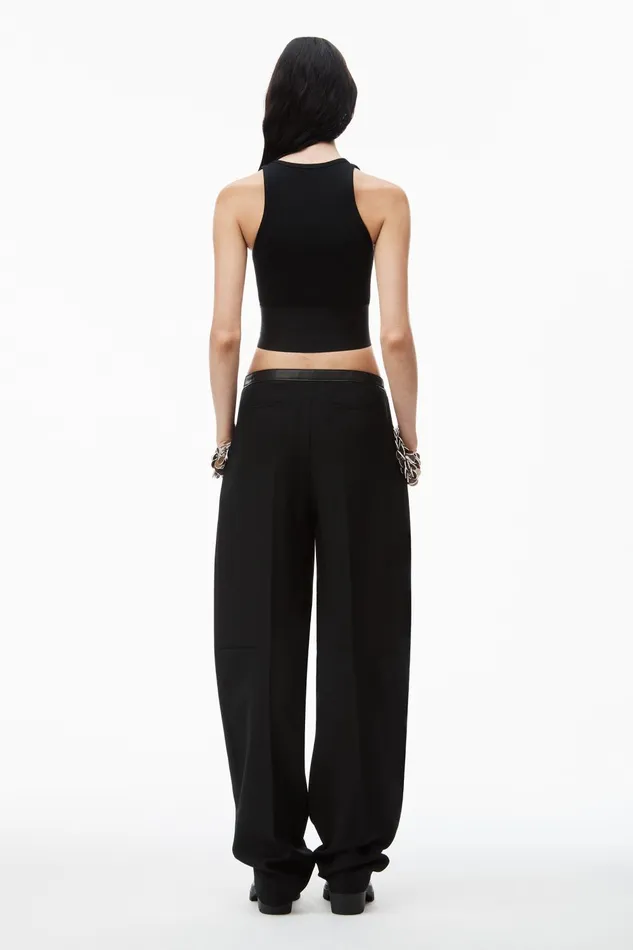 Alexander Wang Tops and Shirts Logo Elastic Scoopneck Bra Top 8211 Women