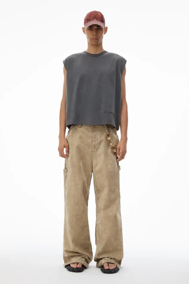 Alexander Wang Tops Men039s Muscle Tank In Cotton Jersey 8211 Men