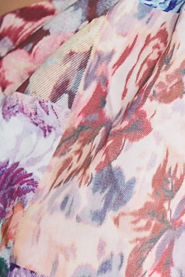 Alice Mini Dress 8211 One Shoulder Side Cut Out Dress In Vintage Garden Print Women Showpo Dresses
