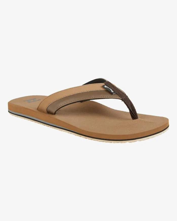 All Day Impact SlipOn Sandals Camel Men Billabong Flip Flops