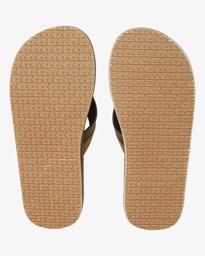 All Day Impact SlipOn Sandals Camel Men Billabong Flip Flops