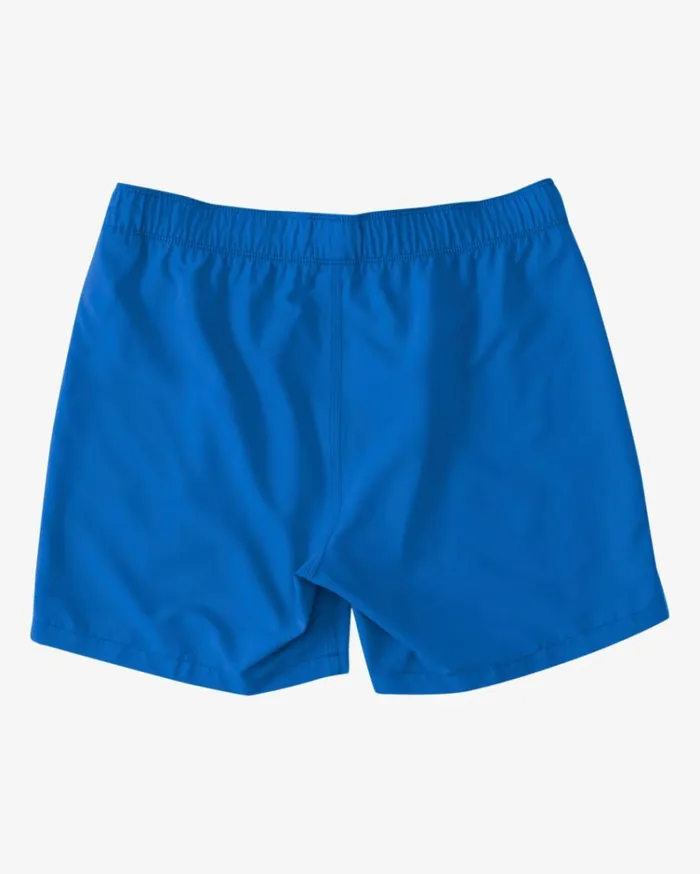 All Day Layback 16034 Boardshorts Cobalt Men Billabong Elastic Waist Boardshorts