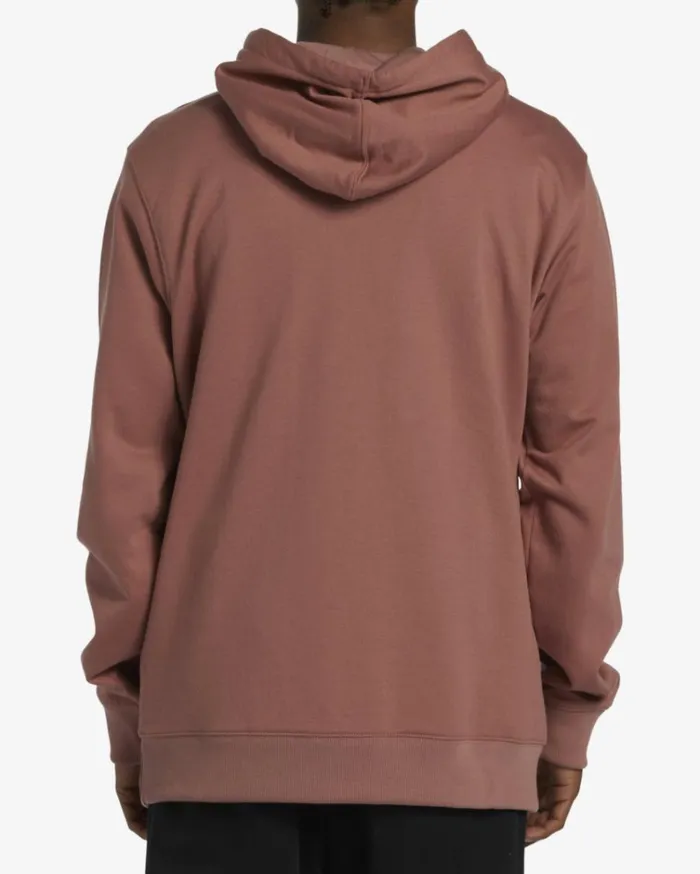 All Day Pullover Hoodie Rosewood Men Billabong Hoodies and Fleece