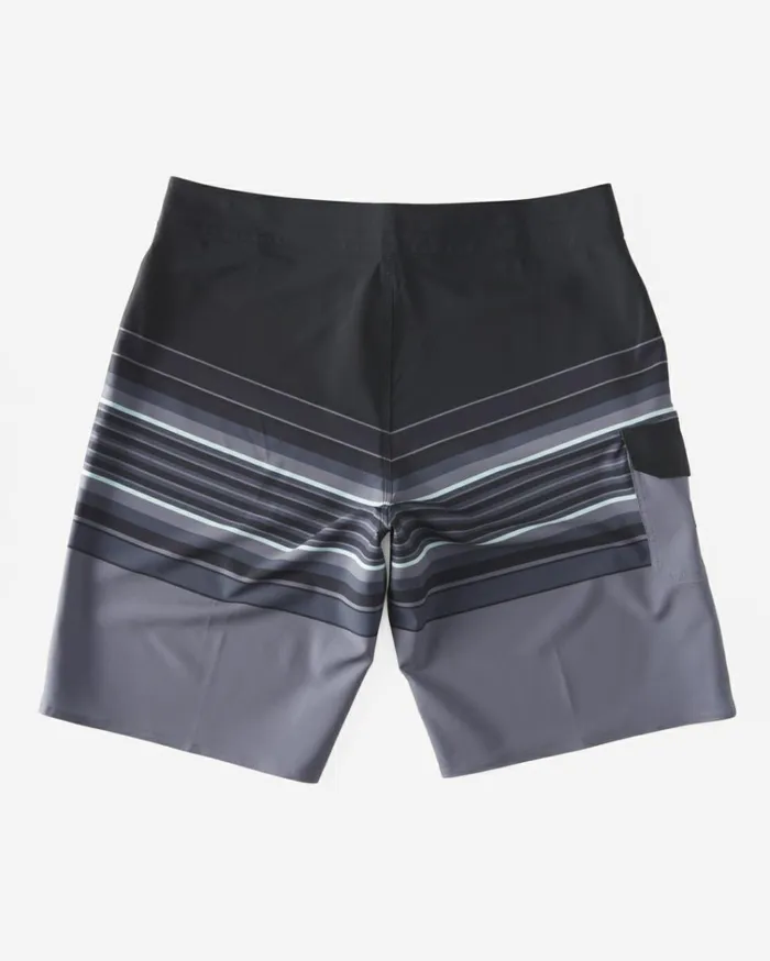 All Day Stripe Pro Performance 20034 Boardshorts Asphalt Men Billabong Performance Boardshorts