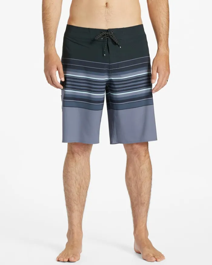 All Day Stripe Pro Performance 20034 Boardshorts Asphalt Men Billabong Performance Boardshorts