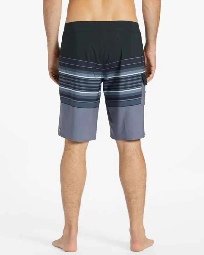 All Day Stripe Pro Performance 20034 Boardshorts Asphalt Men Billabong Performance Boardshorts
