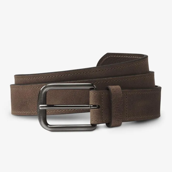 Allen Edmonds Atlantic Street Casual Belt Coffee Men Casual Belts