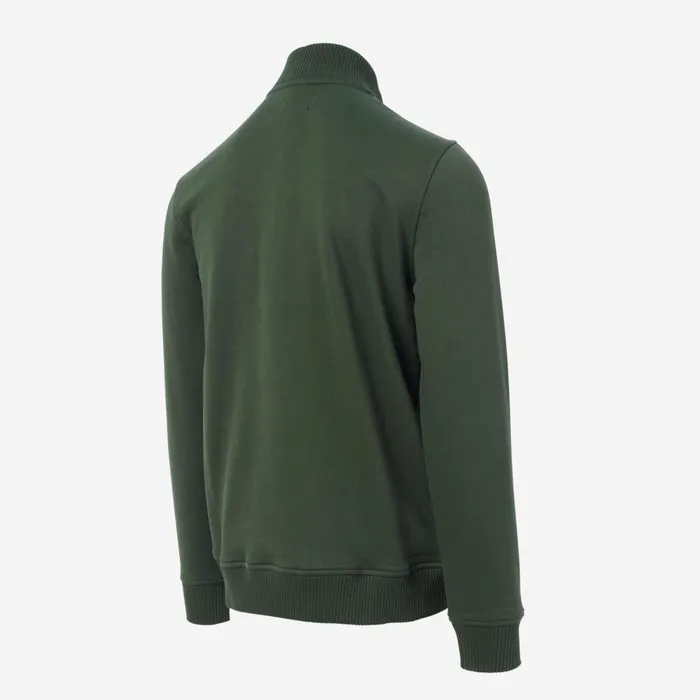 Allen Edmonds Bayside Full Zip Fleece Olive Men Outerwear