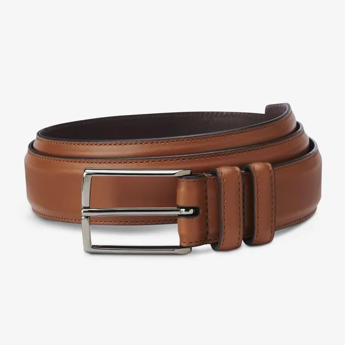 Allen Edmonds Chad Street Casual Belt Walnut Men Casual Belts