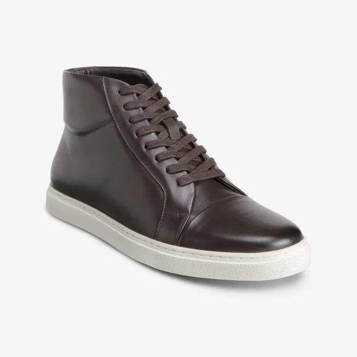 Allen Edmonds Cooper High Top Sneaker Coffee Men LaceUp Boots
