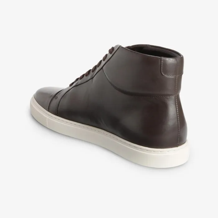 Allen Edmonds Cooper High Top Sneaker Coffee Men LaceUp Boots