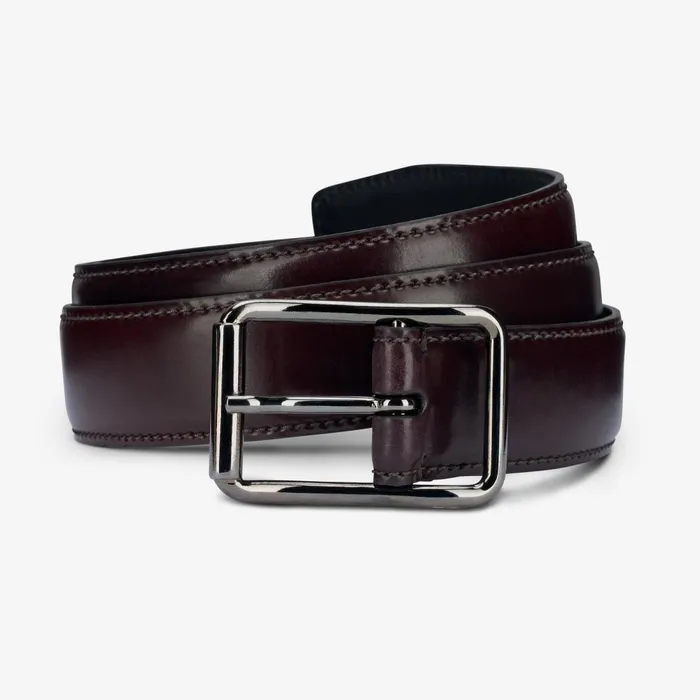 Allen Edmonds Cordovan Avenue Dress Belt Oxblood Men Dress Belts