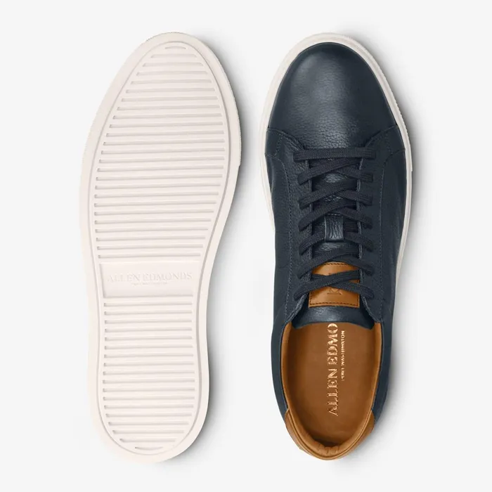 Allen Edmonds Courtside Sneaker Navy Men Wide Width Shoes