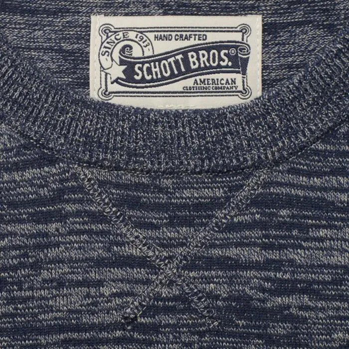 Allen Edmonds Crew Neck Sweater Blue Men Shirts and Sweaters