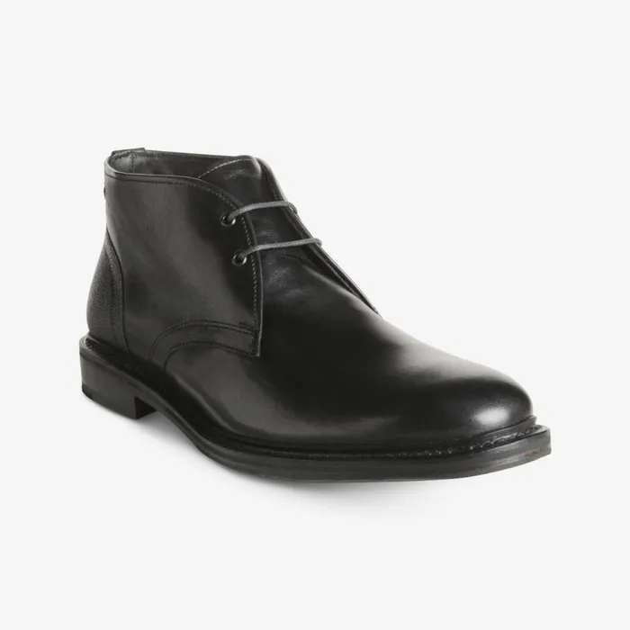 Allen Edmonds Cyrus Chukka Boot Black Leather Men Business Casual