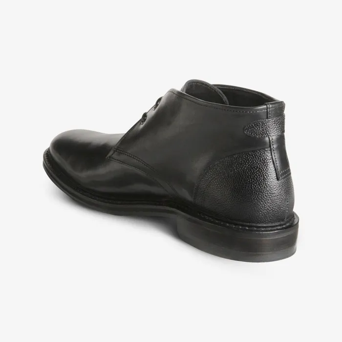 Allen Edmonds Cyrus Chukka Boot Black Leather Men Business Casual